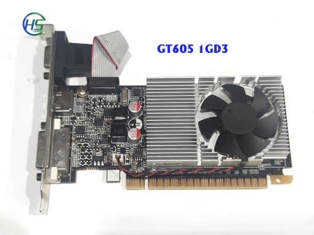 NVIDIA GT605 1GD3 (VGA, DVI, HDMI) BO LÙN